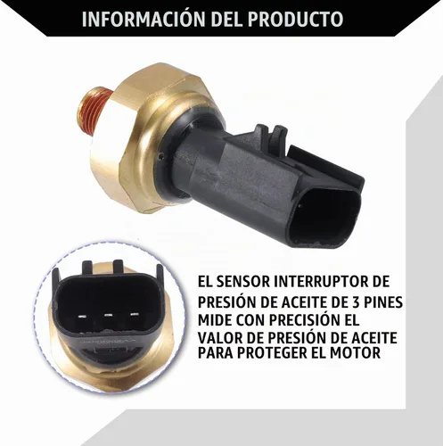 Vista 6 de 5149062AA / Sensor de presión de aceite del motor/delantero para Chrysler Town & Country 2011-2016 / Interruptor transmisor del sensor de presión