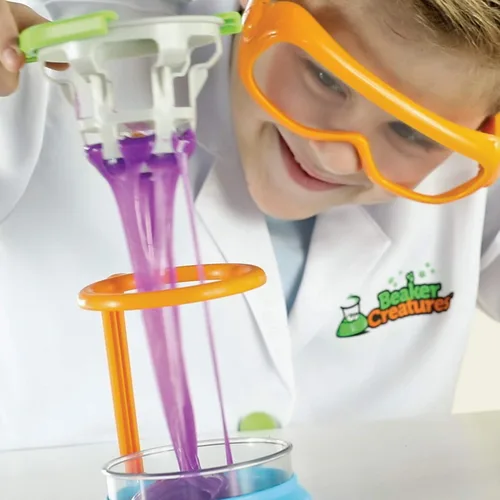 Vista 7 de Learning Resources Beaker Creatures Alien Experiment Lab, juego de 18 piezas, a partir de 5 años, exploración científica, kit de ciencia para niños