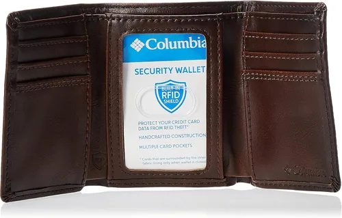 Vista 5 de Columbia Men's RFID Trifold Wallet