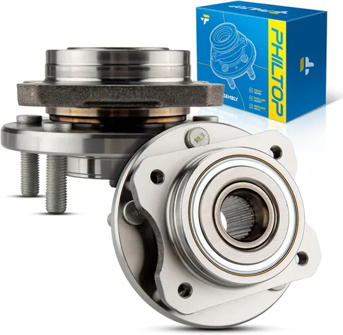 Vista 31 de PHILTOP 512012 x2 Conjunto de cubo de cojinete de rueda trasera para Volkswagen Jetta for 1998-2010 Volkswagen Beetle, 1999-2005 Volkswagen Jetta