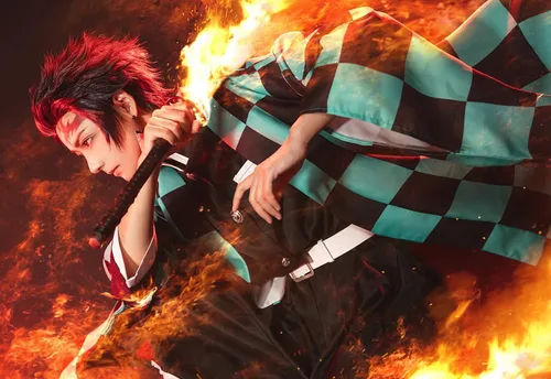 Vista 8 de TopOneer Disfraz de anime para cosplay kimono capa cárdigan traje de Halloween Haori para hombres y mujeres adultos