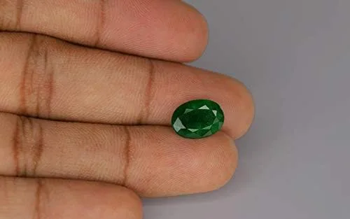 Vista 3 de 9.25 Ratti Natural Sin Calentar AA++ Calidad Certificada Emerald Panna Green Piedra Preciosa Suelta, Gema Piedra preciosa Esmeralda, esmeralda