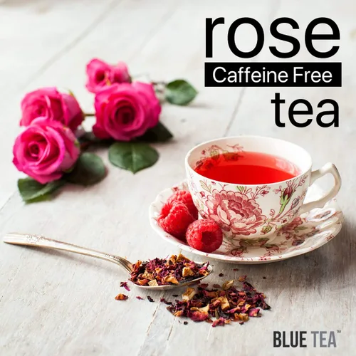Vista 3 de BLUE TEA - Combo de té de hierbas - Té de rosas (0.88 onzas) + té de flor de guisante mariposa (0.88 onzas) + té de hibisco (1.76 onzas)