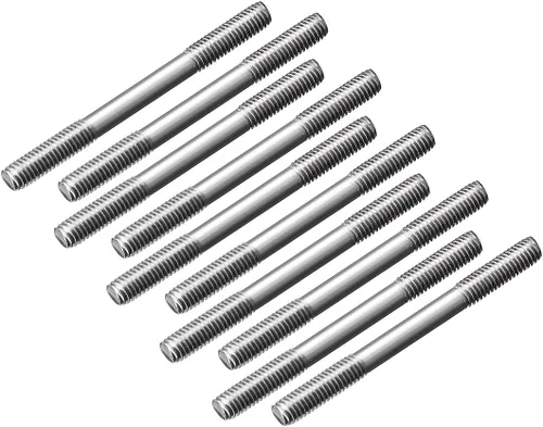 Vista 11 de uxcell M3x25mm Conector Varilla de Acero Inoxidable Varillaje de Varilla, para RC Barco, Coche, Avión, Helicóptero, 10pcs