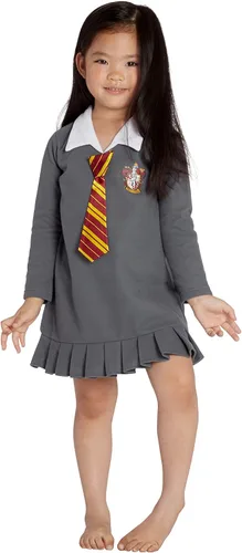 Vista 2 de Harry Potter "Hermione Granger Gryffindor - Vestido de pijama para niño pequeño