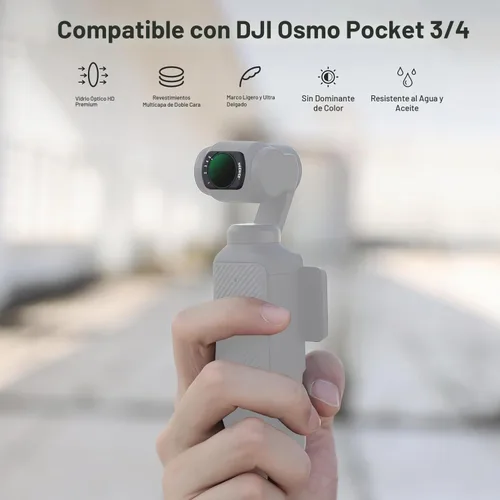 Vista 2 de NEEWER Magnetic Filter Set Compatible with DJI Osmo Pocket 3 4 Xtra Muse