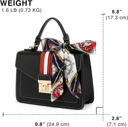Vista 3 de Scarleton H2065 - Bolso de mano para mujer, monederos para mujer