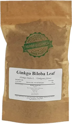 Vista 3 de Hoja de Ginkgo Biloba - Ginkgo Biloba L - Té de hierbas (3.53 oz)