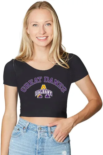 Vista 108 de Lojobands Camiseta corta ajustada para mujer, hecha en Estados Unidos, talla única
