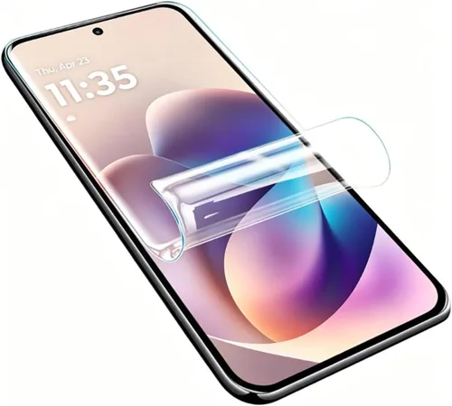 Vista 20 de Paquete de 2 protectores de pantalla para Google Pixel 10 Pro Fold, protector de pantalla de TPU flexible irrompible de alta sensibilidad