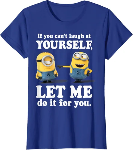 Vista 56 de Camiseta gráfica de Minions de Mi villano favorito: Ríete de ti mismo Negro