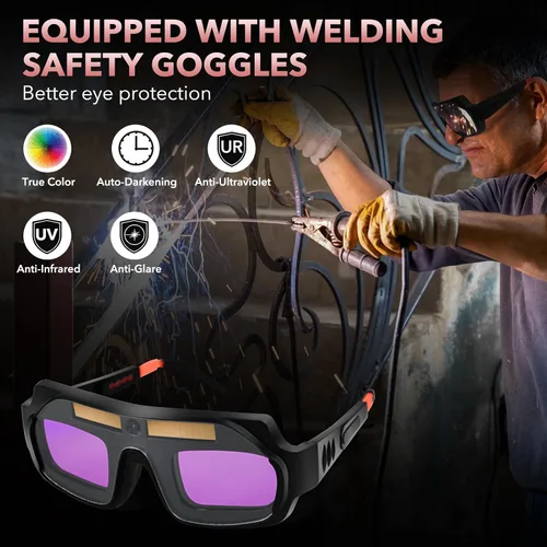 Vista 4 de Mini Soldador de Palo, Máquina de Soldadura Portátil de 200A con 20PCS Electrodos y Gafas de Soldadura, Soldador Pequeño de 110V con Inversor IGBT