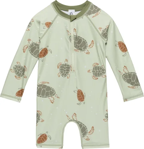 Vista 8 de Gerber Traje de baño de protección solar de manga larga para bebés y niños pequeños Azul (Blue Anchor)