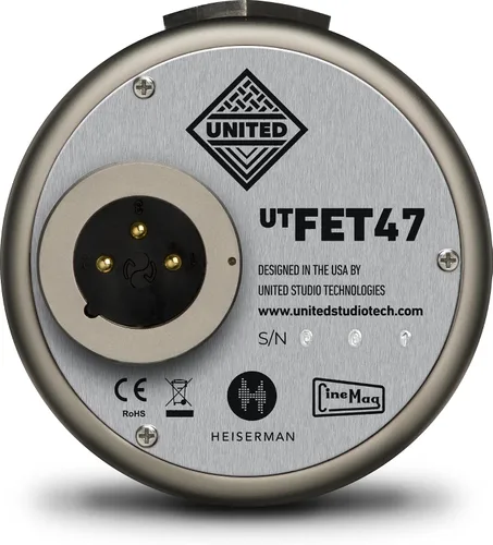 Vista 4 de United Studio Technologies UT FET47 Micrófono de condensador FET de diafragma grande
