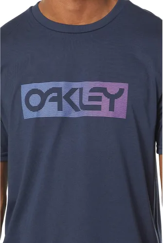Vista 3 de Oakley Gradient Lines B1b Rc Tee, FathomPurple