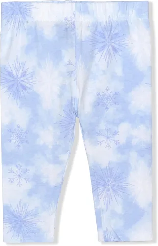 Vista 6 de Disney Frozen - Conjunto de camisetas y leggings Elsa, Anna y Olaf para niñas pequeñas y niños pequeños, color púrpuraazulgris