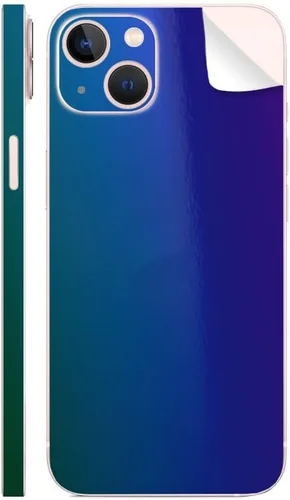 Vista 52 de SopiGuard Adhesivo para iPhone 15 Plus 6.7" Full Body Wrap Precision Edge-to-Edge (azul cepillado)