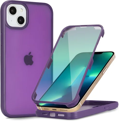 Vista 51 de Funda para iPhone 12 mini con protector de pantalla, color negro