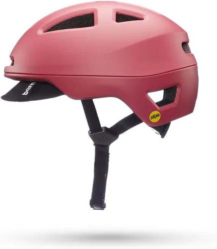 Vista 3 de Bern Major - Casco de bicicleta para adultos, protección contra impactos rotacionales, ajuste de marcación de brújula ajustada