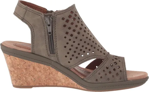 Vista 6 de Cobb Hill Janna Side Bungee - Sandalias de cuña para mujer