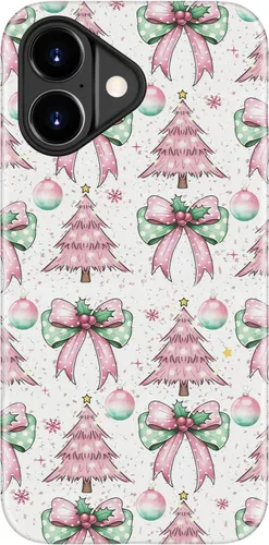 Vista 77 de LUMARKE Funda para iPhone 14/iPhone 13, lindo Y2K floral, carga inalámbrica Mosaico Tortuga Shell