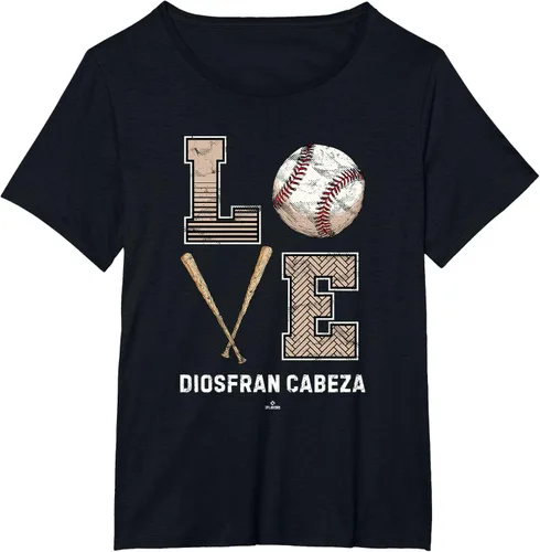 Vista 8 de Baseball Love Diosfran Cabeza Prospect Baseball Fan Gear T-Shirt