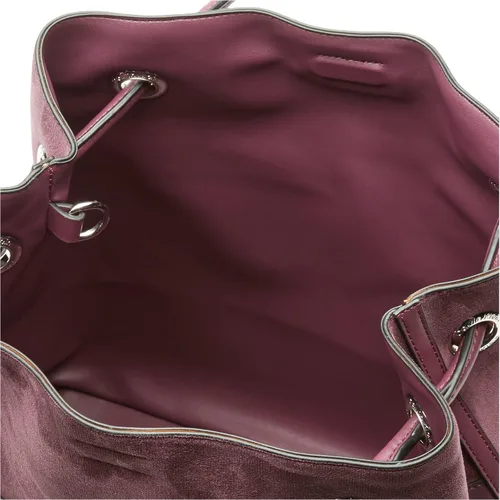 Vista 8 de Calvin Klein Gabrianna Bubble Lamb NorthSouth Key - Bolsa para artículos