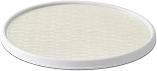 Vista 7 de Copco Plato Giratorio Antideslizante Lazy Susan para Despensa, 18 Pulgadas, Carbón/Gris Claro