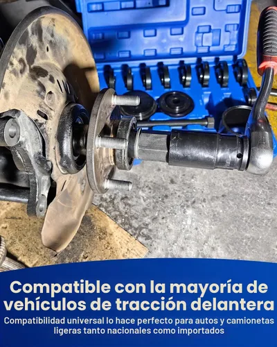 Vista 6 de ATPEAM Kit de prensa de rodamientos de rueda 24pcs Eliminación