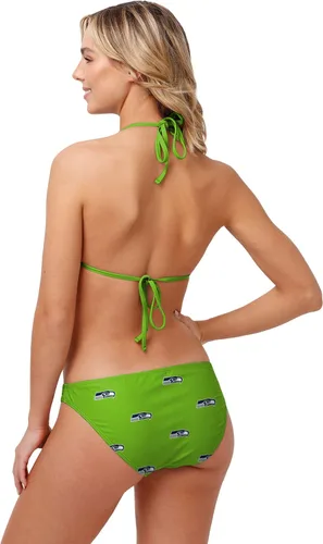 Vista 378 de FOCO Women's NFL Team Logo Ladies Bathing Swim Wear Suit