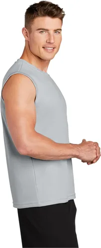 Vista 4 de Clothe Co. Camiseta sin mangas que absorbe la humedad, para hombre