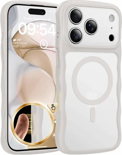 Vista 32 de TAURI Funda para iPhone 16 para mujeres y niñas, con control de cámara, [compatible con Masafe], funda Wave para iPhone 16 de 6.1 pulgadas
