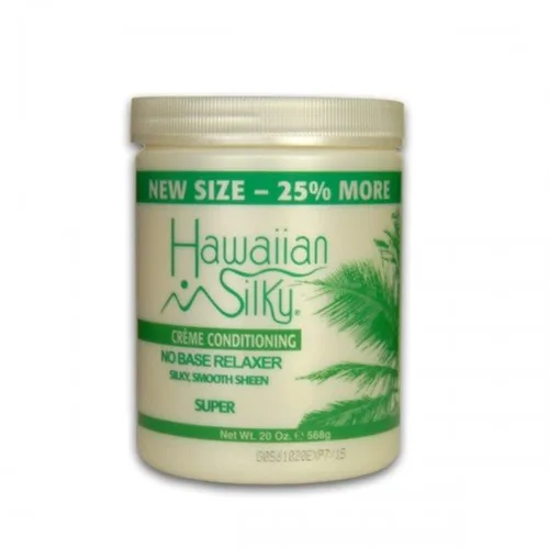 Vista 4 de Hawaiian Silky 30008 relajante sin base, suave, blanco, 20 onzas