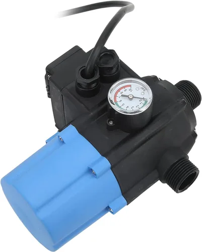 Vista 2 de FTVOGUE Controlador de presión automático, 110V-120V, 0.75kW, interfaz G1 pulgadas, ABS
