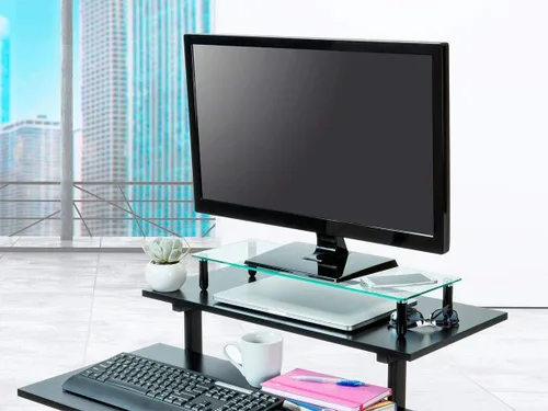 Vista 5 de Monoprice Estante elevador universal para monitor 2234; x 8.2534, negro