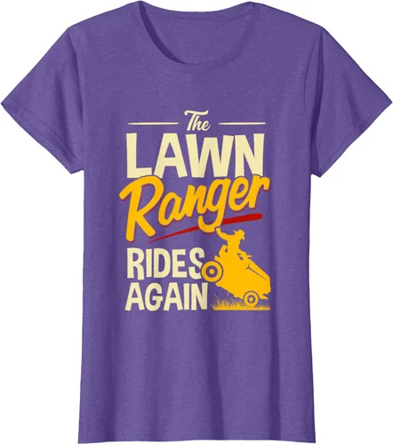 Vista 22 de The Lawn Ranger Rides Again - Camiseta de corte de césped Azul Marino