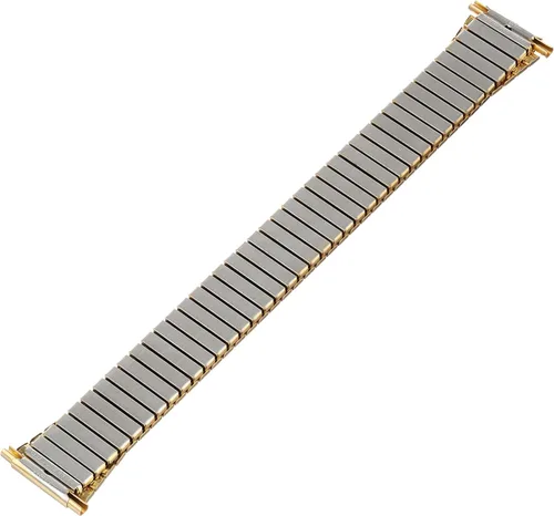 Vista 2 de TX921Y Allstrap 15-14mm, Extensible para reloj de Oro largo cónico y expansible.
