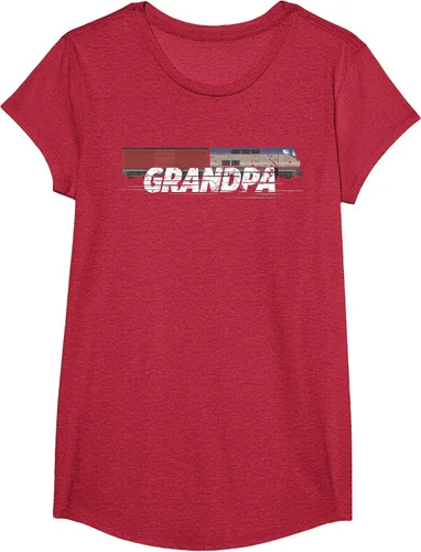 Vista 99 de RC Model Train Shirt Grandpa Train Boxcar HO Scale T-Shirt Negro