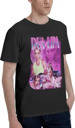 Vista 2 de Camiseta de algodón de manga corta con cuello redondo y ajuste regular para hombre