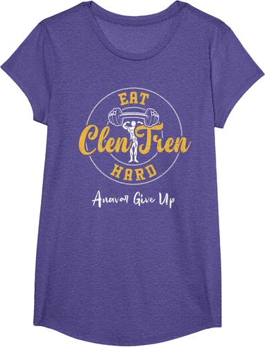 Vista 21 de Culturismo: Comer Clen Tren Hard Anavar Give Up - Camiseta de gimnasio, Negro
