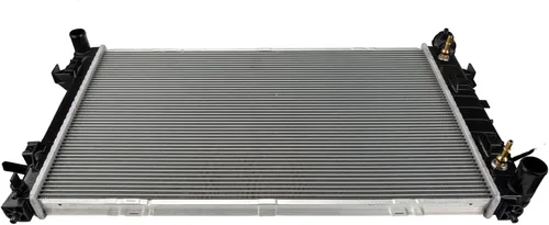 Vista 2 de KAX Radiador, CU1552 Estilo OE Radiador de núcleo de aluminio de montaje por pernos de repuesto Ram1500 1994-1998, Ram2500 1994-1997, Ram3500