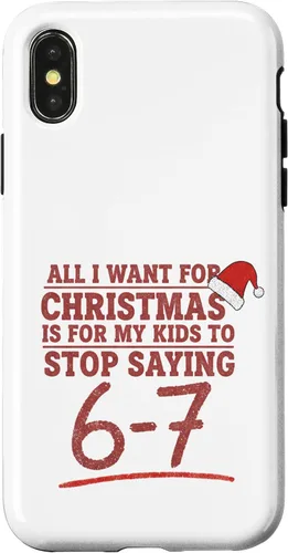 Vista 5 de 6 7 Funny Christmas Parents Meme Case for iPhone 16