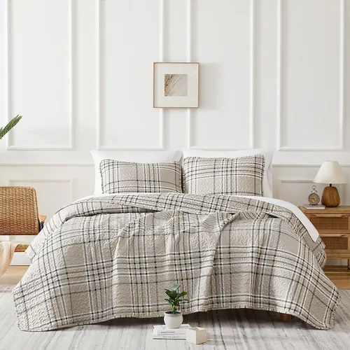 Vista 29 de Southshore Fine Linens, The Brickyard Collection -Juego de edredón ligero