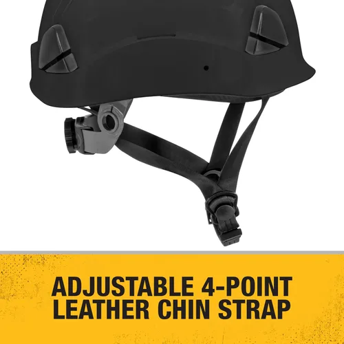 Vista 4 de DEWALT Type II Class C 4-Point Ratcheting Vented Safety Helmet