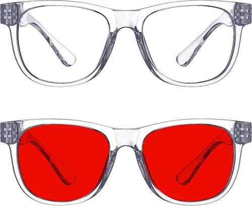 Vista 225 de Eyekepper Gafas de luz azul para hombre y mujer, paquete de 6 lentes Pilot Paquete de 6 color mezclado