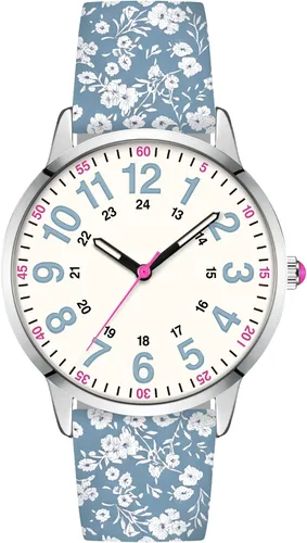 Vista 21 de Asan Ge Watches for Women, Fashion 3ATM Waterproof Minimalist Lightweight Easy-to-Read Analog Silicone Watch Suitable for Daily Work, Leisure