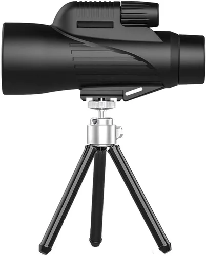 Vista 3 de Portable Binoculars High Power 12x50 Monocular Telescope, High Waterproof Monocular Compact with BAK4 Prism Lens Monocular with Smartphone Adapter