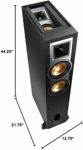 Vista 9 de Klipsch Reference R-26FA Altavoz de pie, negro, par