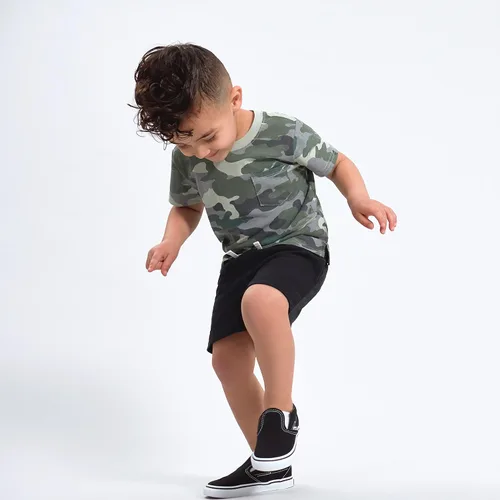 Vista 6 de Gerber Paquete de 3 pantalones cortos de punto sin cierre para bebé niño