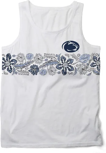 Vista 50 de Wes and Willy Camiseta sin mangas floral para hombre